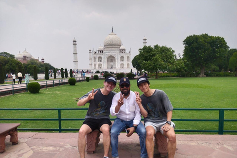 Agra: Taj Mahal, Agra &amp; Elefanten SOS Ganztagestour oder HalbtagestourHalbtagestour - nur Tourguide und Auto für Taj Mahal &amp; Agra Fort