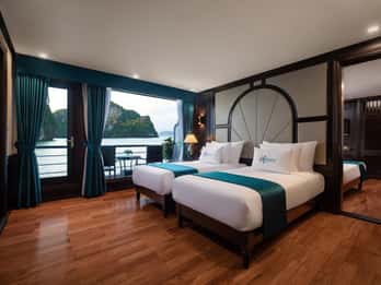 5-Sterne-Kreuzfahrt 2 Tage Ha Long & Lan Ha Bay mit Balkonkabine