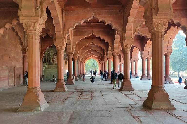 Nueva Delhi: entrada al Fuerte Rojo con guía opcional y recogidaBoleto con guía turístico y recogida y devolución en el hotel