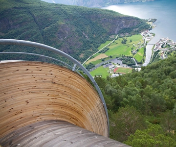 Flåm: Borgund Stave Kerk, Lærdal en Stegastein Tour