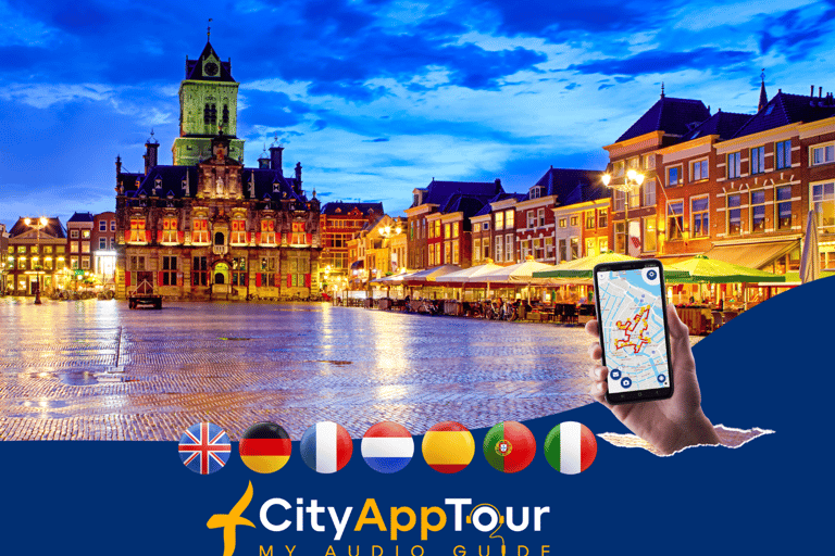 Delft in 1 Day: Walking Tour with Digital Guide €9.95 - Solo ticket