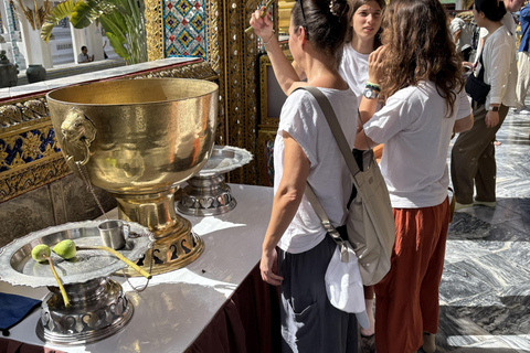 Bangkok: Floating & Railway Markets & Grand Palace Tour Hotel Pick-Up (Tour ends at Grand Palace)