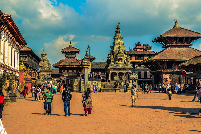 Kathmandu: Tour diurno di Bhaktapur e Nagarkot con guida