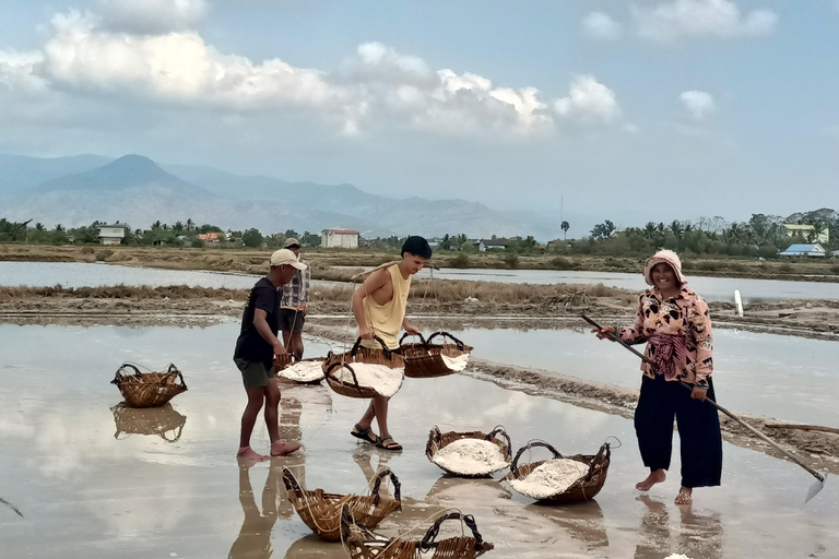 Countryside: Pepper Farm, Lake, Salt field Reflection Sunset