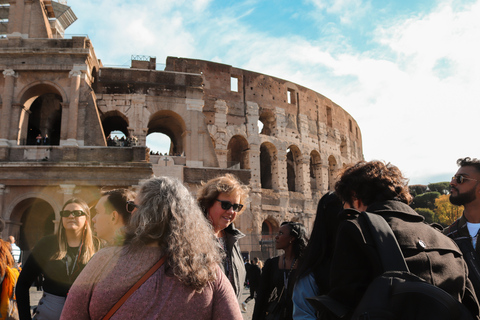 Rom: Colosseum Colosseum, Forum Romanum och Palatinerberget Guidad tur