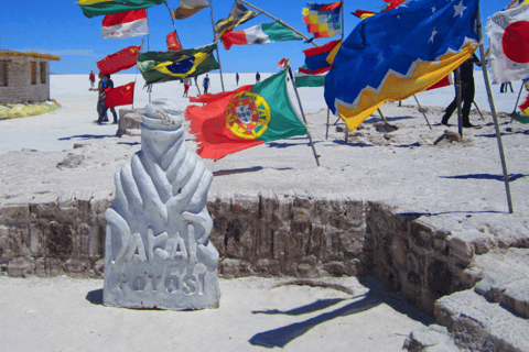 Depuis Uyuni : salines d&#039;Uyuni et île d&#039;Incahuasi Journée complète