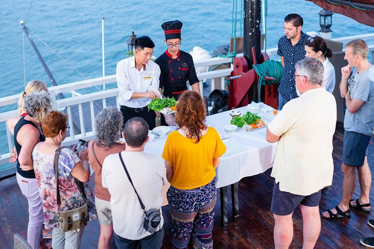 De Hanói: 2D1N Ha Long Bay no cruzeiro boutique Arcady