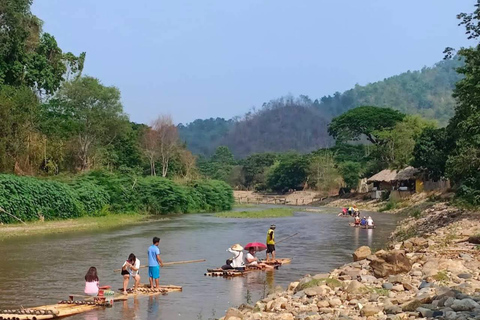 Chiang Mai: Sticky Waterfall, Bamboo Rafting, & Lunch