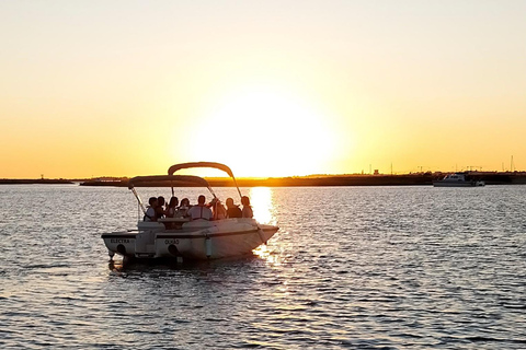 From Faro: Ria Formosa Sunset Boat Trip