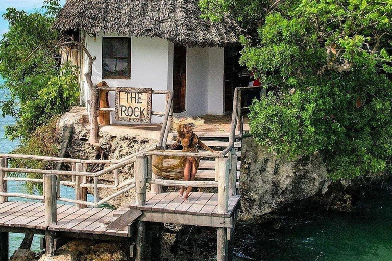 Zanzibar: Jozani forest, Monkeys & Dinner at The Rock Hotel transfer anywhere in Zanzibar + all entry tickets