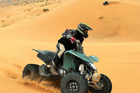 Doha:Quad Bike Wüstensafari Abenteuer mit 4x4 Fahrzeug FahrtQuad Bike Tour
