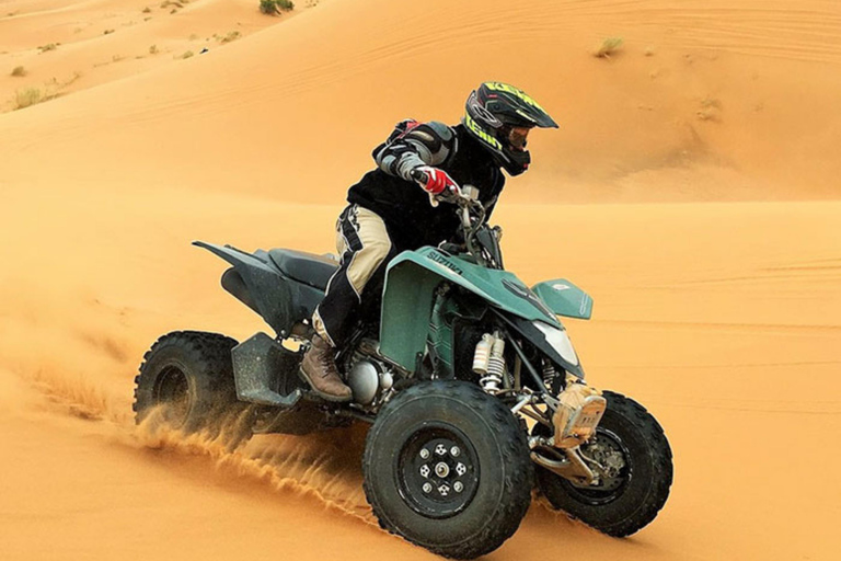 Doha:Quad Bike Wüstensafari Abenteuer mit 4x4 Fahrzeug FahrtQuad Bike Tour