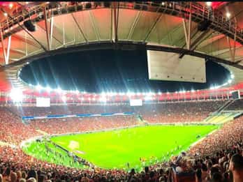 Rio: ticket voor voetbalwedstrijd in Maracanã-stadion & privévervoer