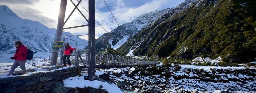 Queenstown: Mount Cook & Hooker Valley – Tagestour in kleiner Gruppe