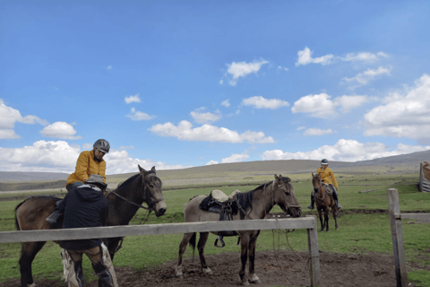 Horseback riding through Cotopaxi National Park in one day 3 hours of Horseback Riding