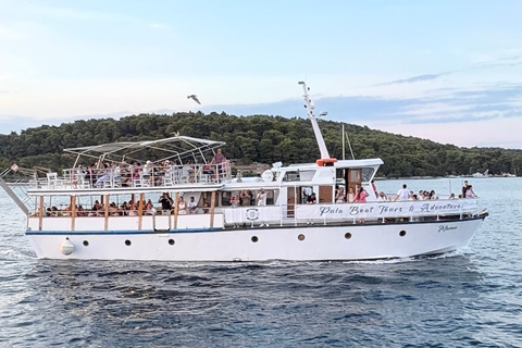 Pula: Red Island, Brijuni & Rovinj Full-Day Boat Cruise
