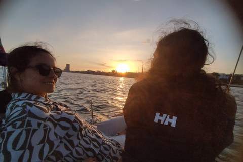 Lisbon Sunset: Tagus River Sailing Tour Private Sailing Experience — Just for Your Group