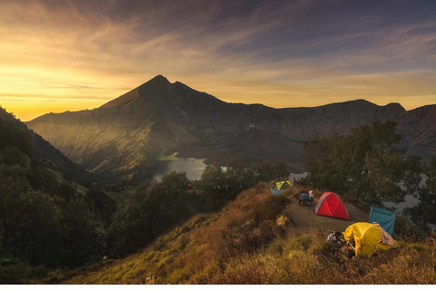 mount rinjani 2 days 1 night senaru crater join in group