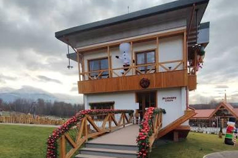 Sibiu Day Trip with Clay Castle & Upside-Down House
