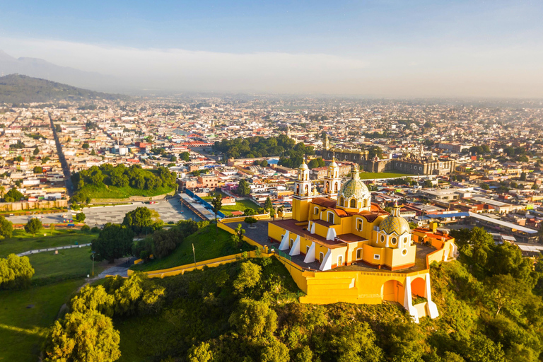 Mexico City: Discover Puebla, Cholula, and Tonantzintla on a city tour Puebla Day Trip without Lunch
