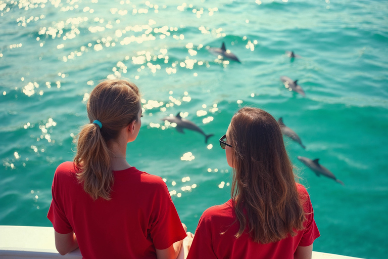 Plongée dans le lagon d&#039;El Gouna et plongée avec les dauphins, avec déjeuner