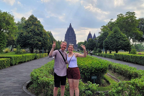 Yogyakarta: Avventura in jeep sul Monte Merapi e tramonto a Prambanan