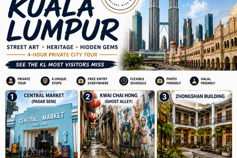 KL Street Art, Heritage & Hidden Alleys Tour