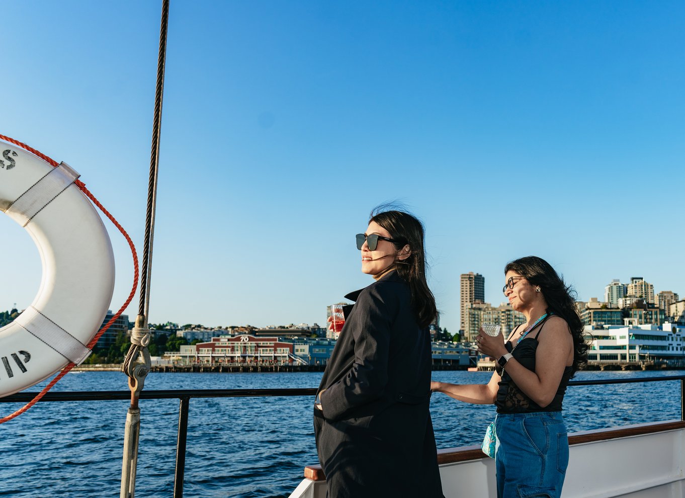 Seattle: Tall Sailboat Sunset Harbor Cruise