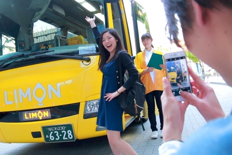 Japan Golden route Bono de autobús LIMON de 7 díasTokio-->Pase de 7 días Osaka/Kioto