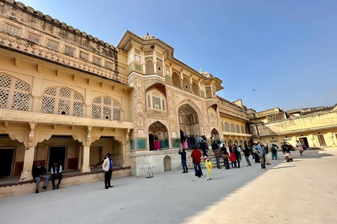 From Delhi: Jaipur City Historical and Culture Full-Day TripTour with Private Transportation (No Lunch or Entry Tickets)