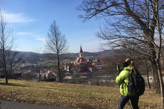 Marija Bistrica: Guided Hiking Tour with Sticks and Backpack