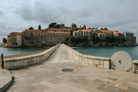 From Tirana/Shkodra: Montenegro, Budva & Sveti Stefan Tour
