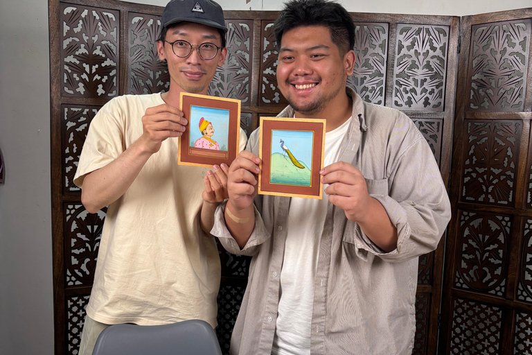 Jaipur: Rajasthani Miniaturmalerei-ErlebnisJaipur: Rajasthani-Miniaturmalerei-Erlebnis