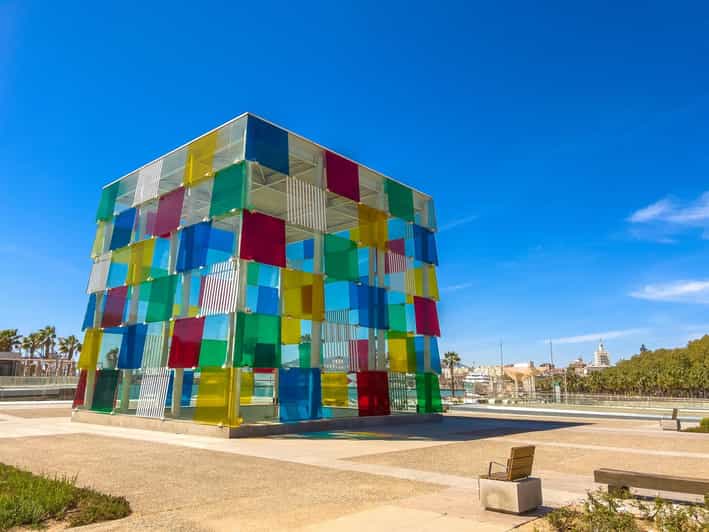 Malaga: Centre Pompidou Malaga Ticket and City Audio Guide