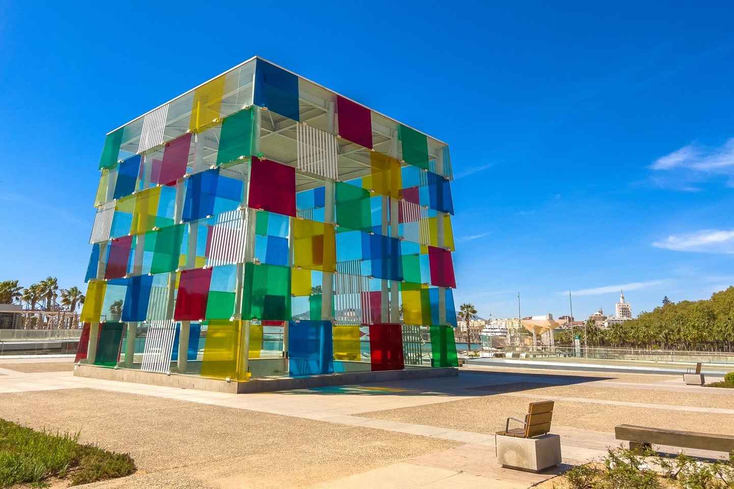 Malaga: Centre Pompidou Malaga Ticket and City Audio Guide - Malaga: Centre Pompidou Malaga Ticket and City Audio Guide