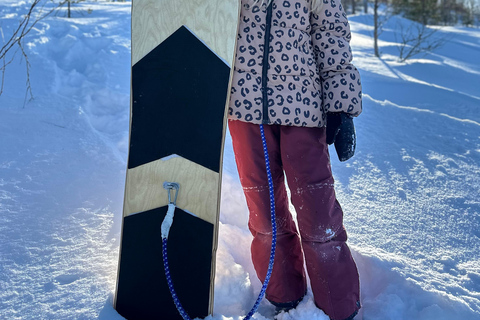 Rovaniemi: Snow Surfing Experience with Hotel Pickup