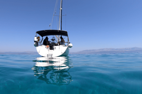 Split: Half Day Sailing Tour with Swim Stop, Snacks and Wine