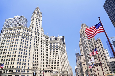 Chicago: Tour a pie de Historia y Arquitectura con tour en barco