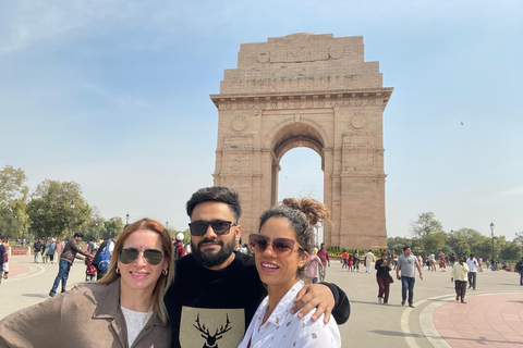 Delhi: Private Tagestour oder Halbtagestour durch Alt- und Neu-DelhiHalbtägige Tour durch das alte Delhi