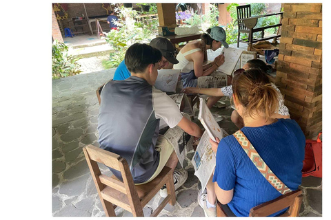 Fabricación de Batik y Visita a la Aldea de Borobudur TOUR PRIVADO