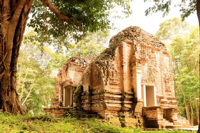 Viagem de 1 dia para Sambor Preikuk, Kuhak Nokor e Spider Market