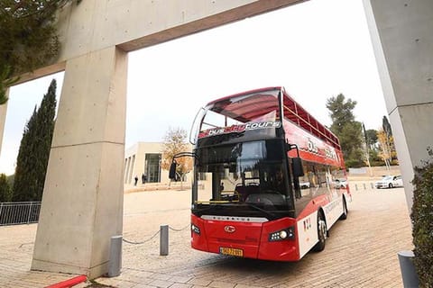 Jerusalem: Red Bus City Sightseeing Tour with View Point