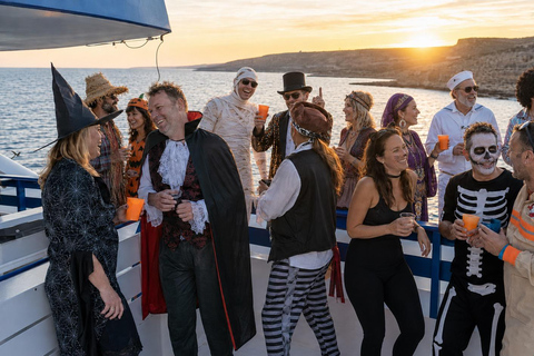 Protaras: Halloween Fancy Dress - 70s, 80s & 90s DJ Sunset TRANSFER & CRUISE