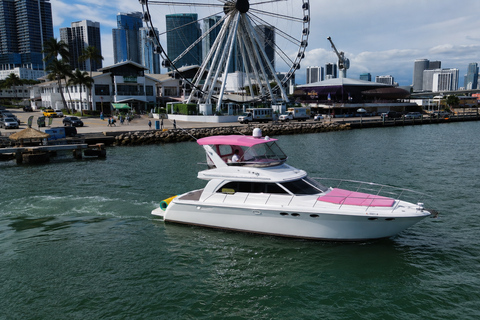 Pink Yacht Experience through The Heart of Miami