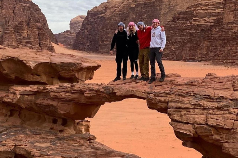 Wadi Rum:Half a Day Tour Jeep Safari Camel Rid Sandboarding Sunset Tour : Jeep _Caml Tour _Sandboarding