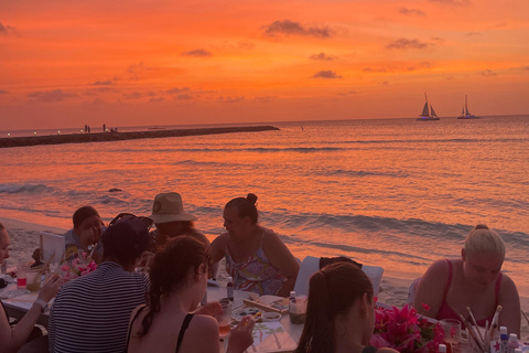 Aruba: Beachside Sip &amp; Paint with Snacks and Wine
