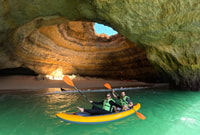 Benagil, Sunrise BENAGIL CAVE KAYAK Guided tour w/ 4k Photos - Housity