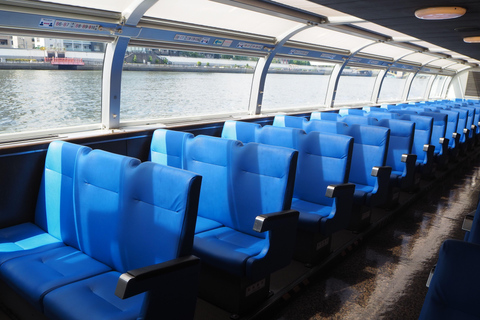 Tokyo: Mizube Crusing Line "Asakusa-Odaiba Cruise" Express Express A2: Ryogoku River Center~ (Dep. 1:00 p.m..~)