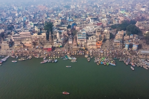 Płonące Ghaty w Waranasi: Wycieczka łodzią