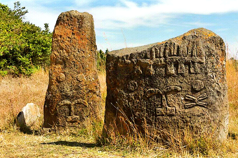 Excursión de un día Adadi Maryam, Tiya steal y Melka Kunture